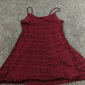 Red dress